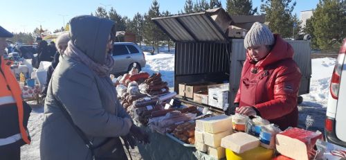 В Азнакаево прошла сельскохозяйственная ярмарка