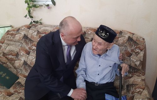 Ветеран войны из Азнакаево встретил свою 103-ю весну