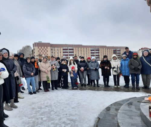 Сегодня в городе Азнакаево почтили память погибших в результате теракта в «Крокус Сити Холле»