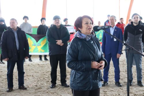 Азнакайда ат өстендә көрәш ярышлары булды