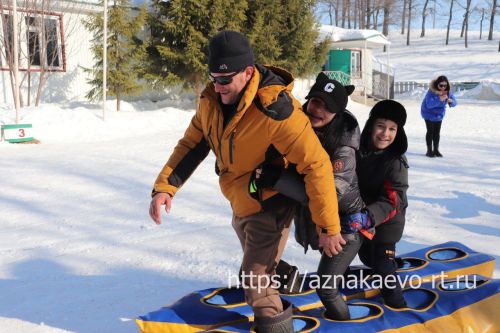 Азнакайда күңелле бәйге программасы үтте