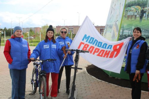 Азнакайда Бөек Җиңүнең 79 еллыгы уңаеннан велоузыш үтте