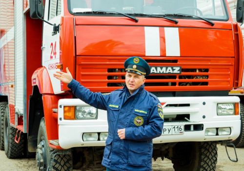 Азнакайда Россия янгын күзәтчелегенең 375 еллыгын билгеләп үттеләр