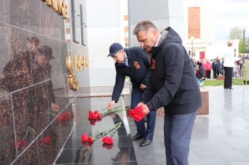 В поселке Актюбинский Азнакаевского района отпраздновали День Победы