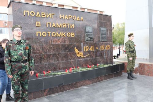 В поселке Актюбинский Азнакаевского района отпраздновали День Победы