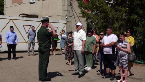 В Азнакаево состоялся призыв на срочную службу