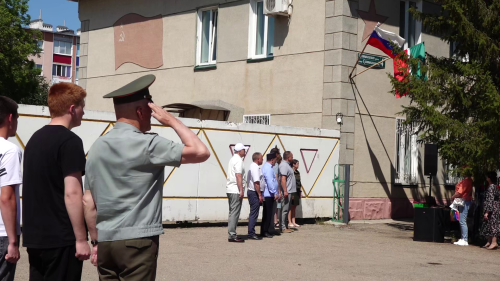 В Азнакаево состоялся призыв на срочную службу