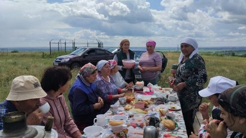 Азнакай районының Сәпәй авылында җиләк җыю бәйрәме үтте