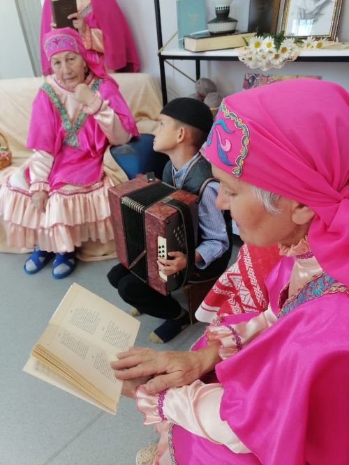 ЦОСП г.Азнакаево перевоплотился в литературную гостиную
