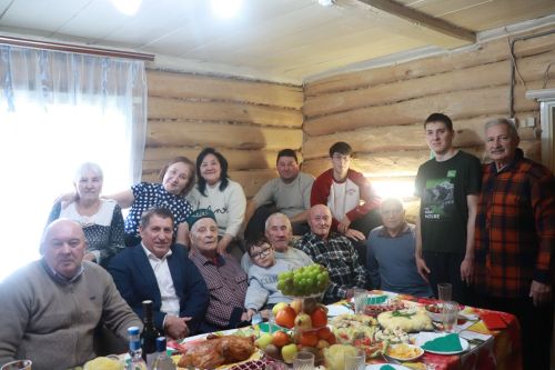 Юбилей ветерана труда Касима Шайхутдинова
