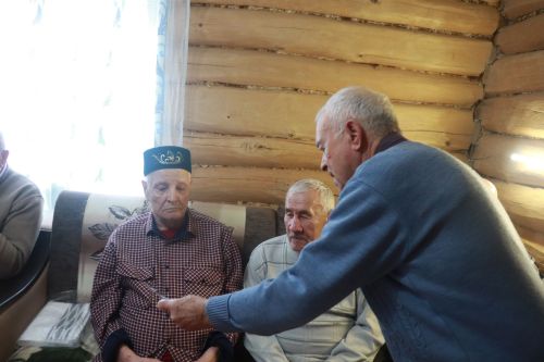 Юбилей ветерана труда Касима Шайхутдинова