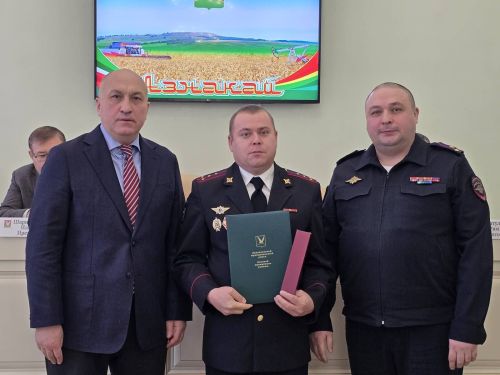 Сотрудники полиции подвели итоги года