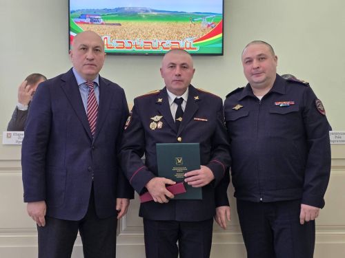 Сотрудники полиции подвели итоги года