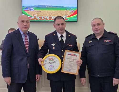 Сотрудники полиции подвели итоги года
