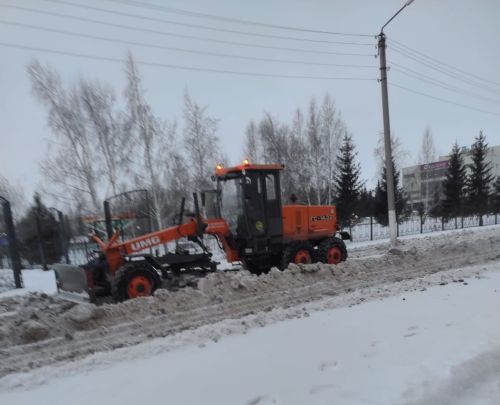 Некоторые азнакаевские улицы закрыты на время уборки снега