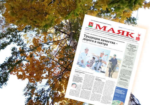 Пятничный номер газеты «Маяк»: главные события района