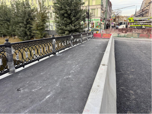 В столице Татарстана близится к завершению ремонт моста через Булак