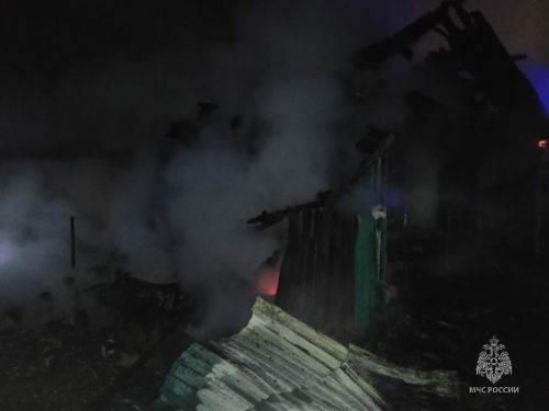 В Азнакаевском районе при пожаре в частном доме погиб мужчина