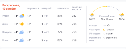 Дыхание осени: прохладное воскресенье