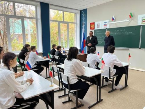Во всех школах Азнакаевского района прошел Всероссийский урок по гражданской обороне