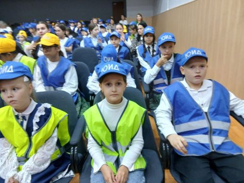 Юные инспекторы Азнакаевского района за безопасные дороги