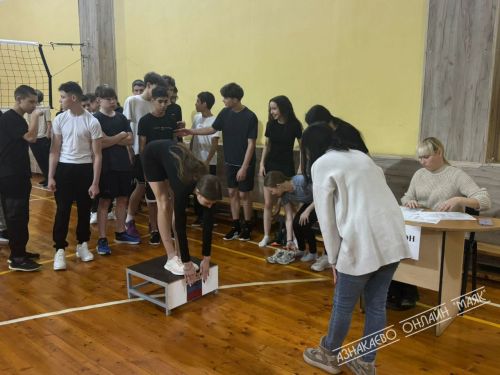 Актүбә бистәсе укучылары ГТО нормативларын тапшырдылар