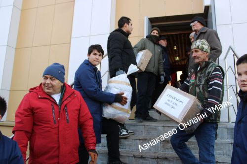 Из Азнакаевского района в зону СВО отправили автомобиль и два мотоцикла
