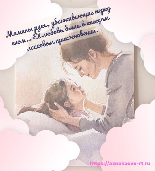 День матери: скажем спасибо нашим мамам