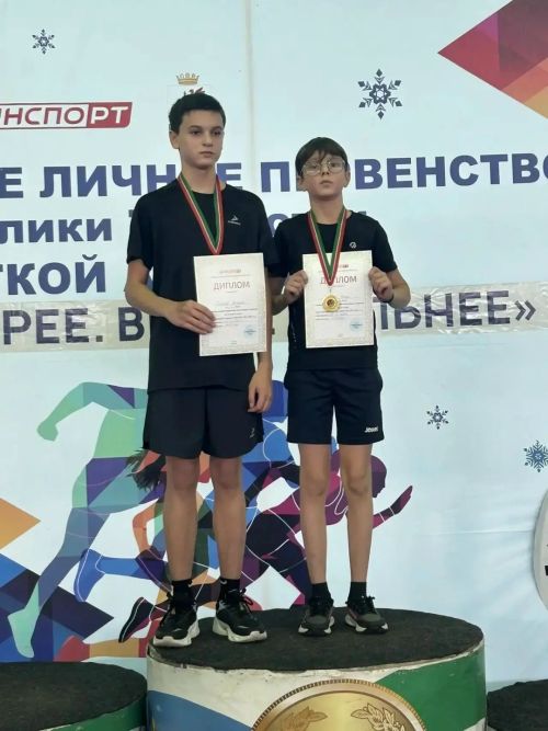 Азнакаевские легкоатлеты завоевали медали на зимнем первенстве Татарстана