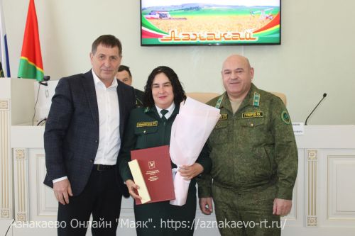 Азнакайга урман хуҗалыгы министры урынбасары килде