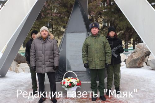 В Азнакаево прошел митинг, посвященный героям афганской войны