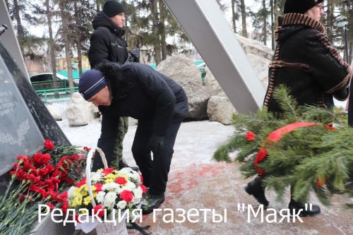 В Азнакаево прошел митинг, посвященный героям афганской войны