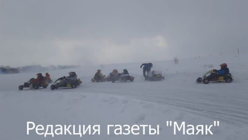Азнакайда кышкы картинг ярышлары үтте