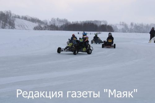 Азнакайда кышкы картинг ярышлары үтте
