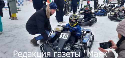 Азнакайда кышкы картинг ярышлары үтте