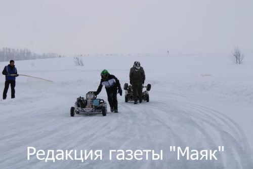 Азнакайда кышкы картинг ярышлары үтте