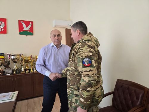 Встреча главы Азнакаевского района с вернувшимися из СВО бойцами