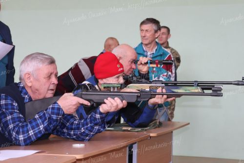 В Азнакаево состоялся конкурс «Ворошиловский стрелок»