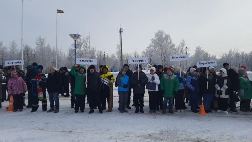 Актүбә бистәсендә авыл яшьләренең кышкы спартакиадасы старт алды