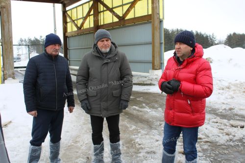 Азнакайга республиканың баш ветеринары килде