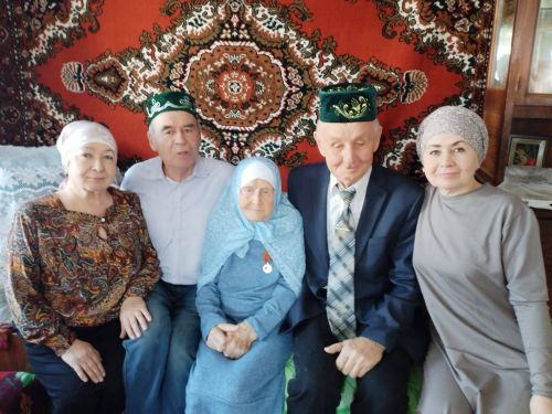 Вручение юбилейных медалей «80 лет Победы в ВОВ 1941-1945гг.» труженикам тыла