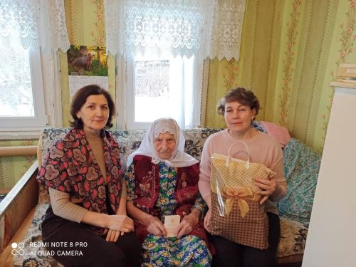Вручение юбилейных медалей «80 лет Победы в ВОВ 1941-1945гг.» труженикам тыла