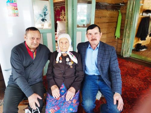 Вручение юбилейных медалей «80 лет Победы в ВОВ 1941-1945гг.» труженикам тыла