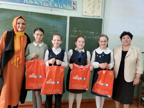 Победители акции «День добрых дел» в Гимназии Азнакаево