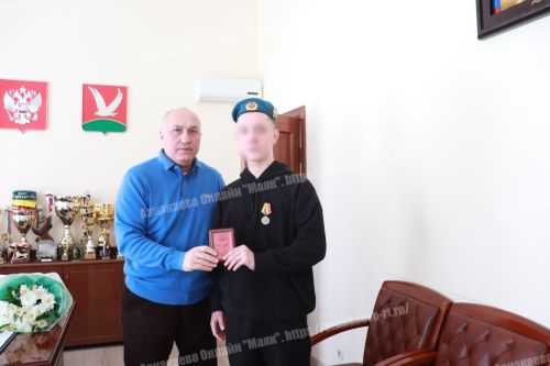 Глава Азнакаевского района Марсель Шайдуллин встретился с участниками специальной военной операции