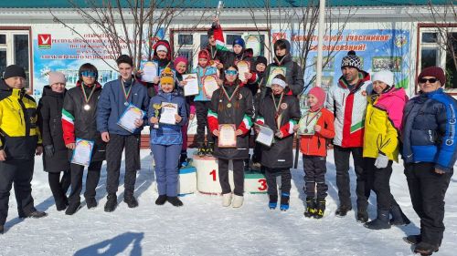 Юные лыжники Азнакаево вновь продемонстрировали спортивный азарт