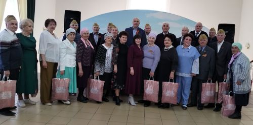 В Азнакаево состоялась торжественная встреча председателей Совета ветеранов