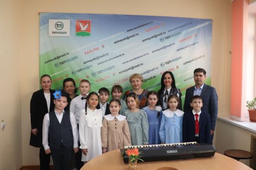В гостях редакции юные артисты ДШИ