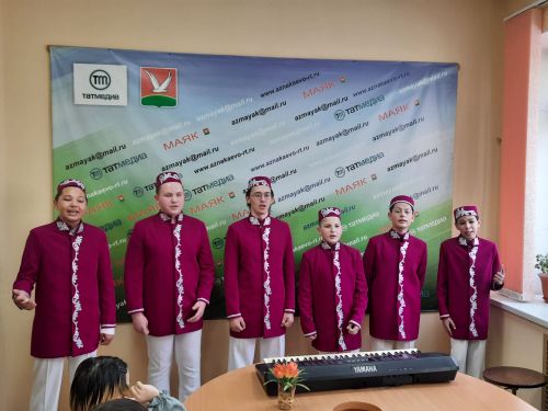 В гостях редакции юные артисты ДШИ