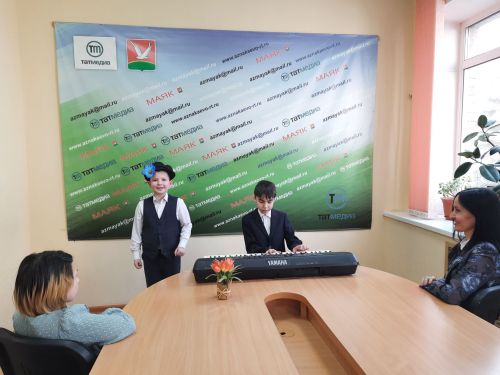 В гостях редакции юные артисты ДШИ